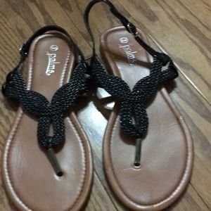 Black sandals